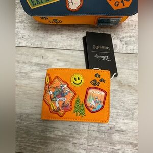 NWT Loungefly Disney Goofy Movie Camping wallet